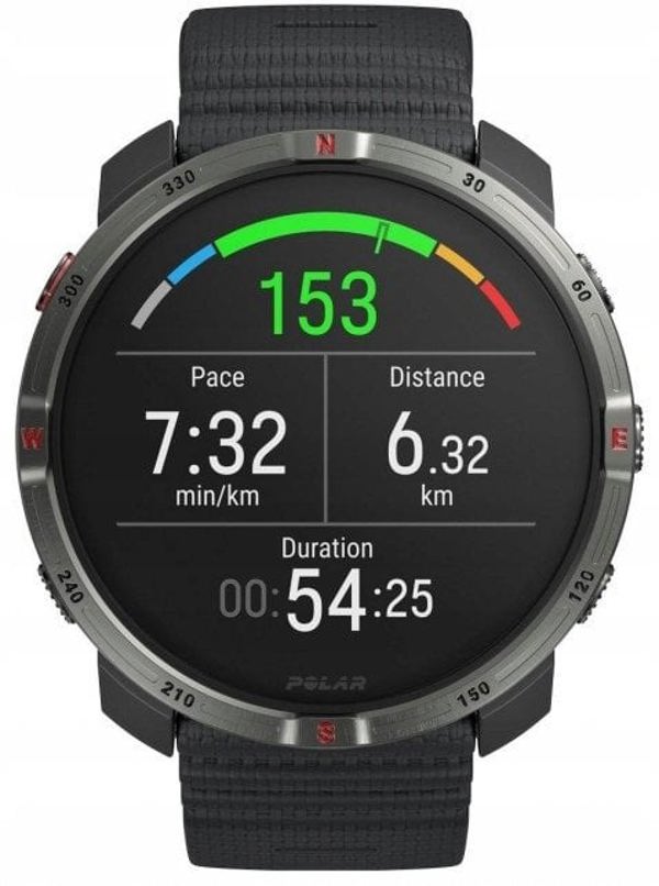 Polar Grit X2 Ρολόι Multisport GPS Μαύρο (S-L)