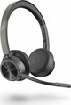 Ακουστικά Poly Voyager 4320 MS Teams Ασύρματα, Bluetooth, USB-A, +BT700 dongle, +Βάση Φόρτισης, Μαύρο