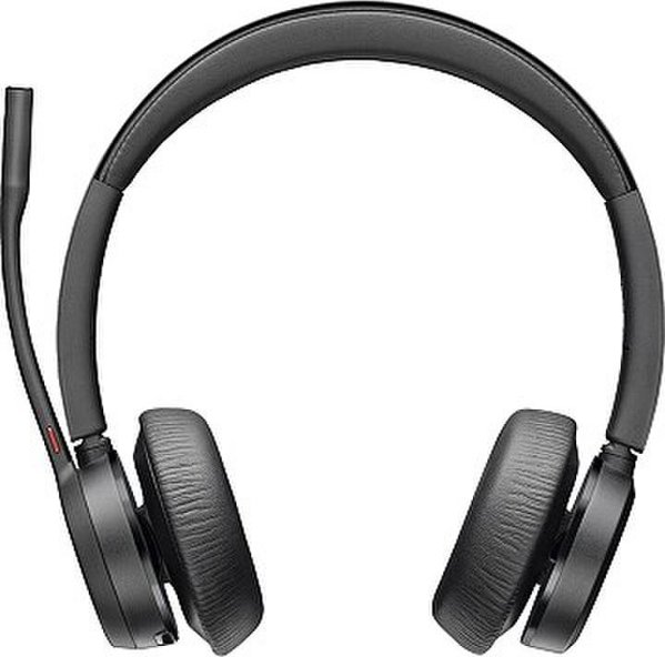 Ακουστικά Poly Voyager 4320 MS Teams Ασύρματα, Bluetooth, USB-A, +BT700 dongle, +Βάση Φόρτισης, Μαύρο
