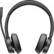 Ακουστικά Poly Voyager 4320 MS Teams Ασύρματα, Bluetooth, USB-A, +BT700 dongle, +Βάση Φόρτισης, Μαύρο