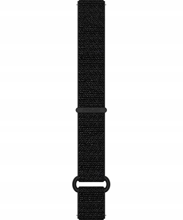 Πολικό νάιλον λουράκι καρπού με κλείσιμο velcro 20 mm, μαύρο, M/L