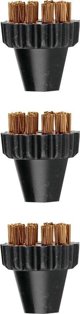 Polti Polti | 3 Small Brass Bristles Brushes Kit | PAEU0297 Vaporetto Lecoaspira Unico