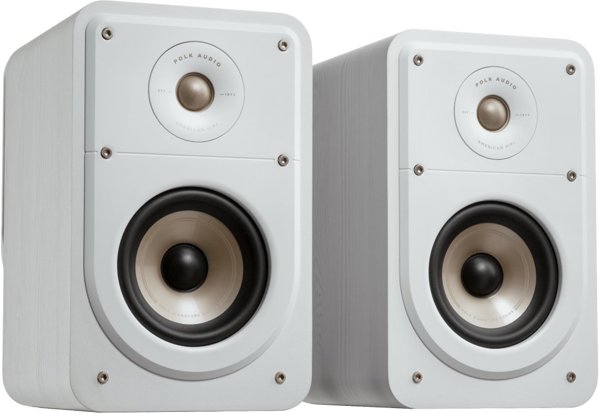 Ζεύγος ηχείων ραφιού Polk Audio Signature Elite S15, λευκό