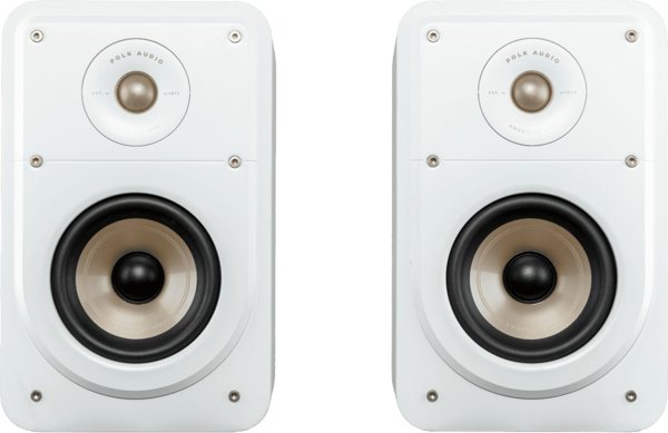 Ζεύγος ηχείων ραφιού Polk Audio Signature Elite S15, λευκό