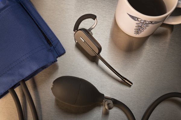 Σετ ακουστικών Poly CS540A με ανυψωτήρα ακουστικού
