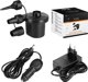 Nils Extreme NC17115 Ηλεκτρική Αντλία για Στρώμα με Προσαρμογείς 230V/12V Μαύρη