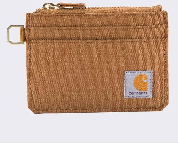 Portfel na Karty Carhartt Nylon Duck Brown