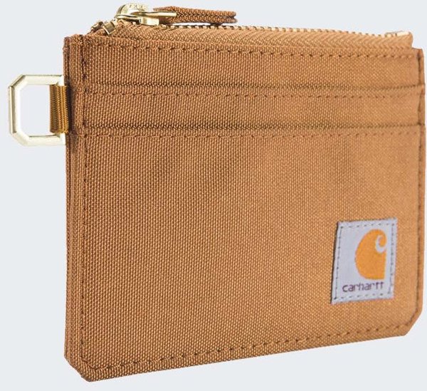 Portfel na Karty Carhartt Nylon Duck Brown