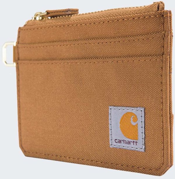 Portfel na Karty Carhartt Nylon Duck Brown
