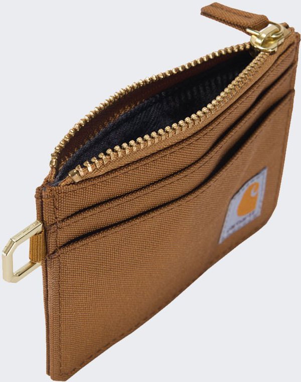 Portfel na Karty Carhartt Nylon Duck Brown
