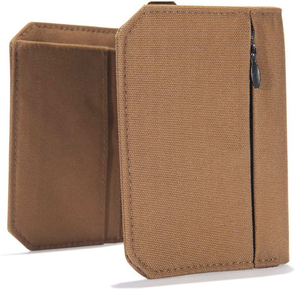 Portfel Carhartt Nylon Duck Trifold Wallet Brown