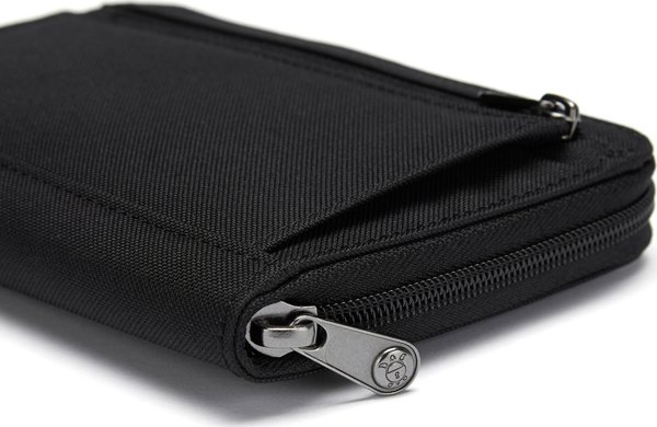 Μεγάλο ανδρικό πορτοφόλι RFID Pacsafe - μαύρο