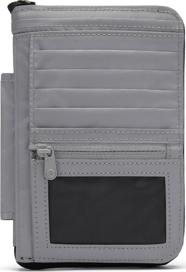 Μεγάλο ανδρικό πορτοφόλι RFID Pacsafe - μαύρο
