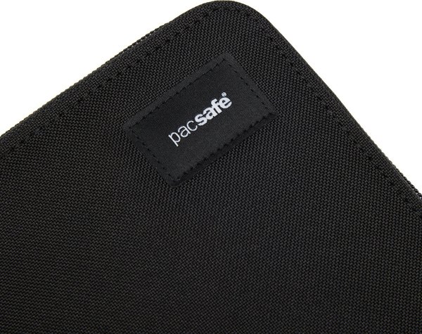 Μεγάλο ανδρικό πορτοφόλι RFID Pacsafe - μαύρο