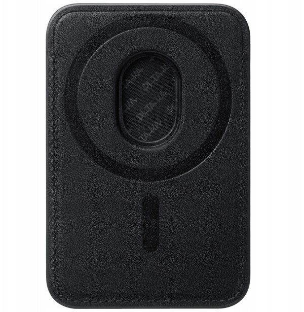 Μαγνητικό πορτοφόλι PITAKA Woven Wallet MagSafe για τηλέφωνο μαύρο γκρι