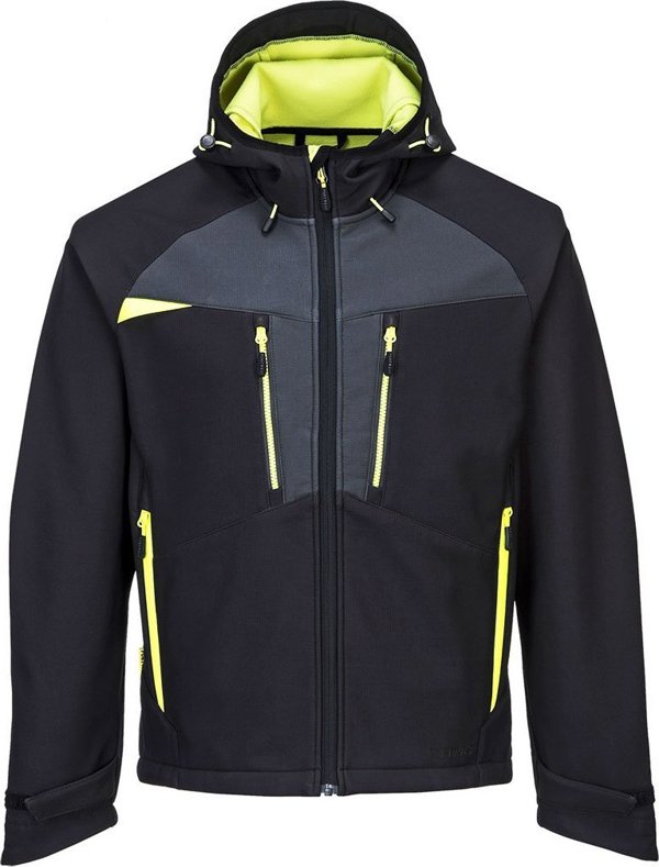 Portwest DX474 - Μπουφάν DX4 Softshell αναπνεύσιμο, αδιάβροχο και αντιανεμικό, ύφασμα ripstop, 92% Πολυεστέρας, 8% Ελαστάν, 6 - μπλε μετρό XL
