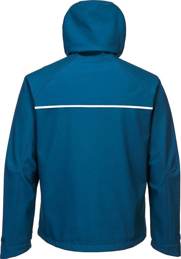 Portwest DX474 - Μπουφάν DX4 Softshell αναπνεύσιμο, αδιάβροχο και αντιανεμικό, ύφασμα ripstop, 92% Πολυεστέρας, 8% Ελαστάν, 6 - μπλε μετρό XL
