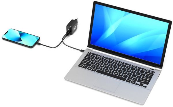 Port WALL GaN CHARGER USB-C & USB-A PD 65W & 30W