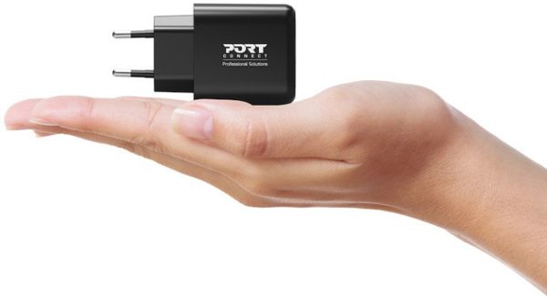 Port WALL GaN CHARGER USB-C & USB-A PD 65W & 30W