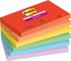 Post-It 3M Αυτοκόλλητες Σημειώσεις Super Sticky, Playful, 76x127mm, 6x90 Φύλλα
