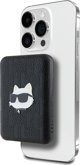 Karl Lagerfeld Powerbank Choupette Head Pin 5000mAh 15W MagSafe Φορητός Φορτιστής Μαύρο
