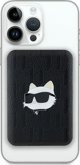 Karl Lagerfeld Powerbank Choupette Head Pin 5000mAh 15W MagSafe Φορητός Φορτιστής Μαύρο