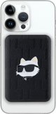 Karl Lagerfeld Powerbank Choupette Head Pin 5000mAh 15W MagSafe Φορητός Φορτιστής Μαύρο