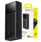 Powerbank Baseus EnerFill FP41 30000mAh 22.5W με καλώδιο Baseus Simple USB-A - USB-C 3A 30cm - μαύρο