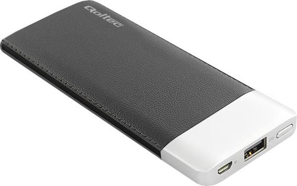 Φορητός φορτιστής Qoltec Slim 6000 mAh Μαύρο (51997)