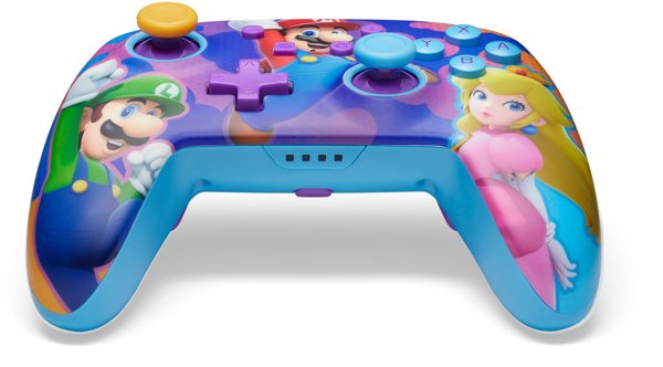 PowerA Enhanced Wireless Game Controller, Mario, Switch