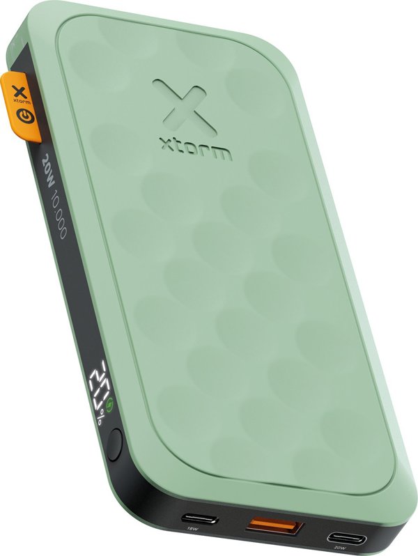 Powerbank Xtorm Powerbank FUEL 5 10.000 mAh 20W 2xUSB-C PD, 1xUSB-A Πράσινο
