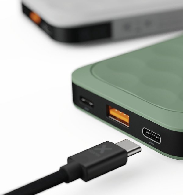 Powerbank Xtorm Powerbank FUEL 5 10.000 mAh 20W 2xUSB-C PD, 1xUSB-A Πράσινο