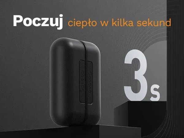 Powerbank Ocoopa Θερμαντήρας χεριών Ocoopa UT2s, 2*8 ώρες, 2*5000 mAh, powerbank, μπλε
