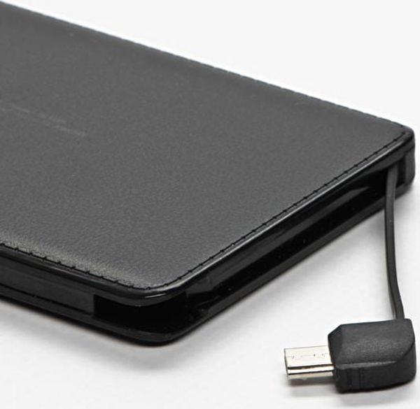 Πάουερμπανκ Πάουερμπανκ, Λι-ιόν, 5V, 5000mAh, για φόρτιση τηλεφώνων και άλλων συσκευών, 2 θύρες, μαύρο