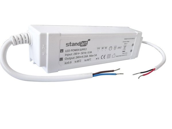 Τροφοδοτικό LED 120W 5A 24V DC IP67