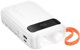 Powerbank HOCO 10000 mAh 2A με ενσωματωμένα καλώδια USB A + USB C + Lightning + Micro USB και διπλό φακό J151 λευκό
