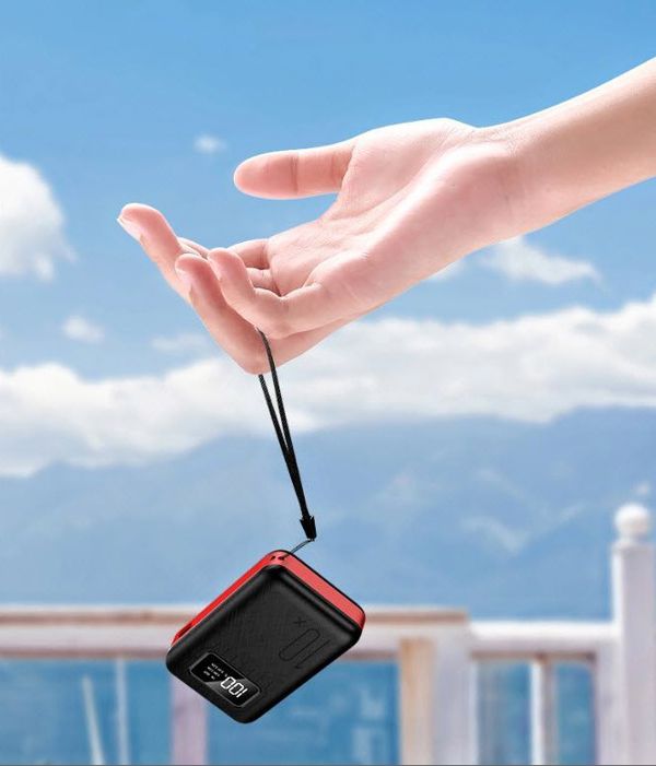 Φορητός Φορτιστής Go10 10000mAh Μαύρο