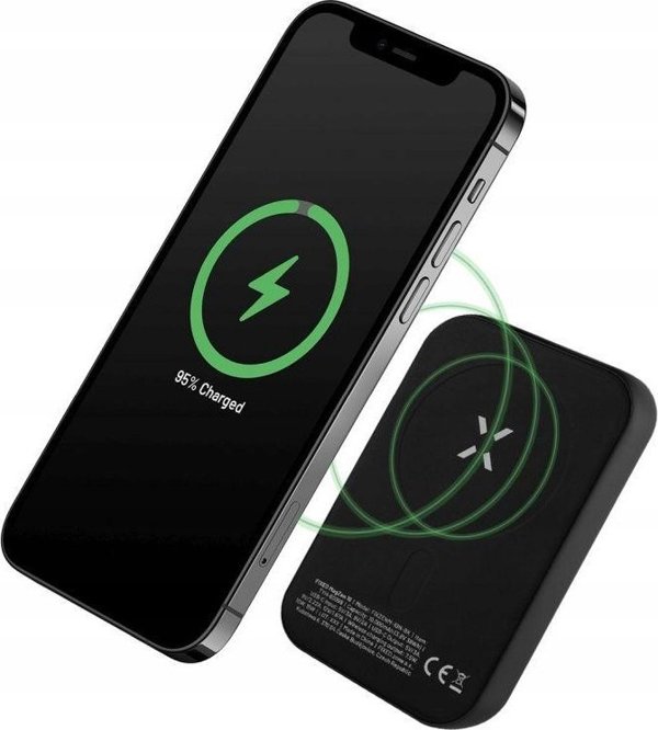 Powerbank Fixed FIXED MagZen (2η γενιά) - powerbank με MagSafe 1X USB-C PD 20W 10000 mAh μαύρο - Εγγύηση ασφαλείας. Απλές δόσεις. Δωρεάν αποστολή από 170 PLN. 13810074 8591680000000