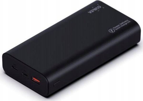 Φορητός φορτιστής Verico Verico Power Pro PD Φορητός φορτιστής 20.000mAh μαύρο
