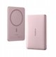 Powerbank Baseus PicoGo AM41 5000mAh 20W Ultra-Slim με MagSafe και καλώδιο Baseus Simple USB-C 60W 30cm - ροζ