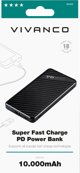 Φορητός φορτιστής Vivanco Vivanco power bank 10000mAh Super Fast PD 18W (63122)