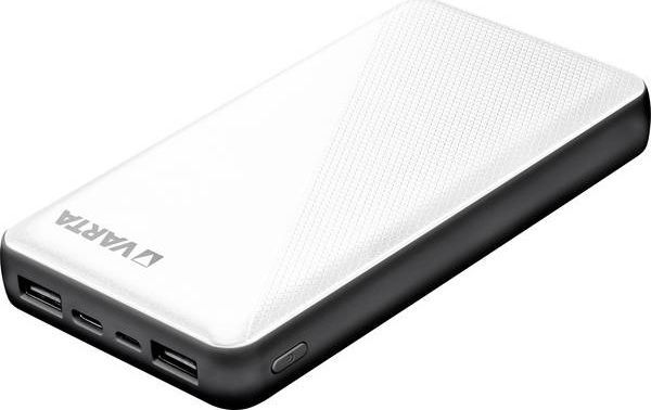 Φορητός φορτιστής Varta Energy 15000mAh Λευκό-μαύρο