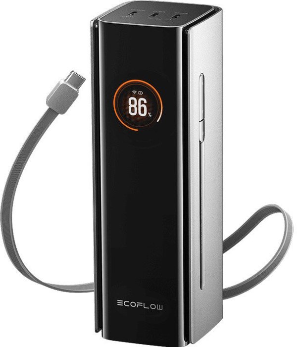 Φορητός Φορτιστής EcoFlow RAPID Pro 300W, Καλώδιο 140W