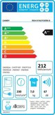 Power Color Candy | RO4 H7A2TCERX-S | Στεγνωτήριο | Κατηγορία ενεργειακής απόδοσης A++ | Μπροστινή φόρτωση | 7 kg | TFT | Βάθος 46.5 cm | Wi-Fi | Γκρι