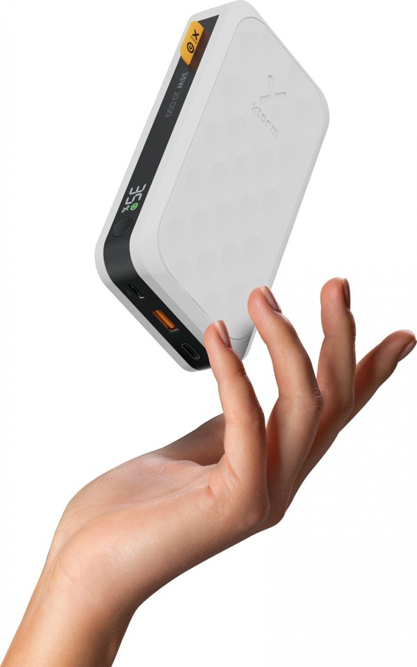 Φορητός φορτιστής Xtorm Powerbank FUEL 5 20.000mAh 35W 2xUSB-C PD, 1xUSB-A Λευκό