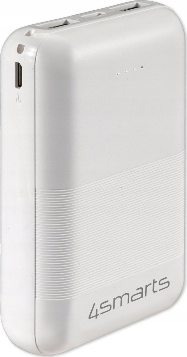 Φορητός φορτιστής 4smarts 4smarts Powerbank VoltHub Go2 10000mAh λευκό