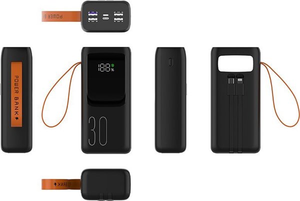 Φορητός φορτιστής Tracer Power bank TRACER VOUGE-3 30000mAh