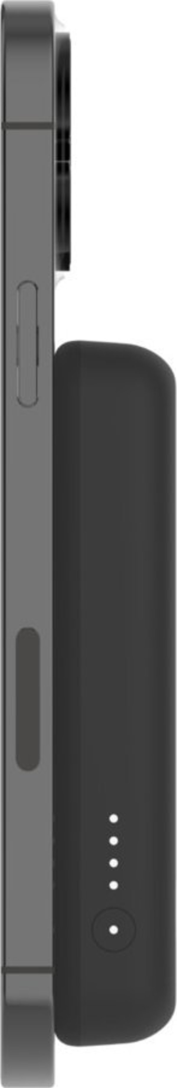 Belkin 5K Magnetic Wireless Power Bank + Stand, Φορητός Φορτιστής MagSafe 5000mAh για iPhone, Μαύρο