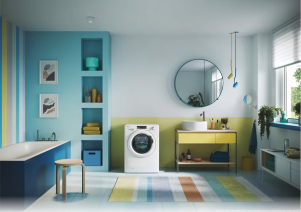 Πλυντήριο-στεγνωτήριο Candy Candy Washing Machine with Dryer | CSHW 4645TW3/1-S | Κατηγορία ενεργειακής απόδοσης C/E | Μπροστινή φόρτωση | Χωρητικότητα πλύσης 6 kg | 1400 RPM | Βάθος 45 cm | Πλάτος 60 cm | Οθόνη | Ψηφιακό | Σύστημα στεγνώματος | Χωρητικότ
