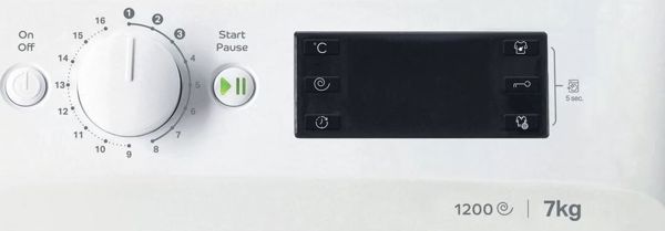 Πλυντήριο ρούχων Indesit MTWE 71252 WK EE 8935510 8050147588475
